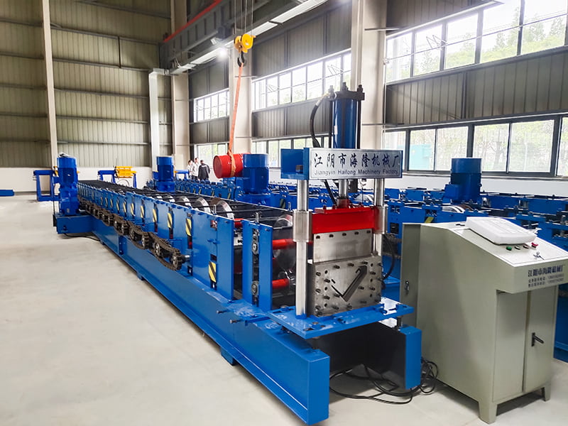 دستگاه رول شکل دهی ستون کانتینری خانه Flatpack