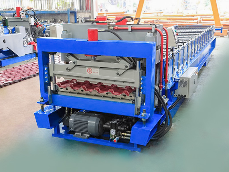 دستگاه شکل دهی رول کاشی لعابدار YX25-162-810 با قابلیت سازگاری قوی